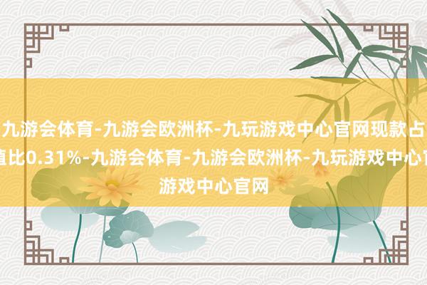 九游会体育-九游会欧洲杯-九玩游戏中心官网现款占净值比0.31%-九游会体育-九游会欧洲杯-九玩游戏中心官网