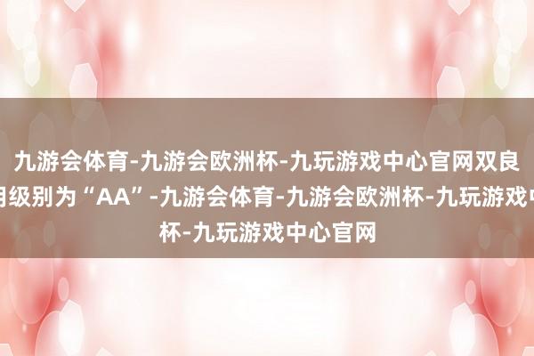 九游会体育-九游会欧洲杯-九玩游戏中心官网双良转债信用级别为“AA”-九游会体育-九游会欧洲杯-九玩游戏中心官网